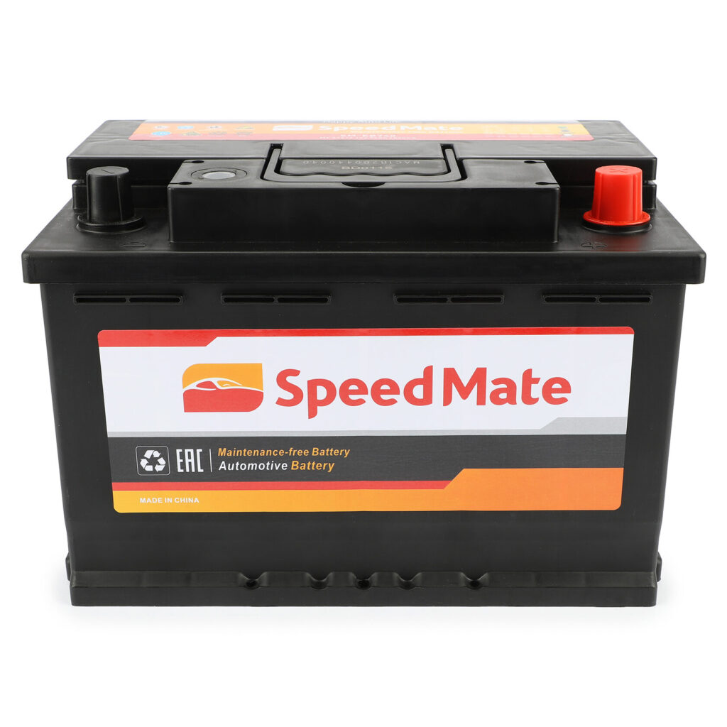 Аккумулятор SpeedMate EB740, 74 А*ч R+, обратная полярность