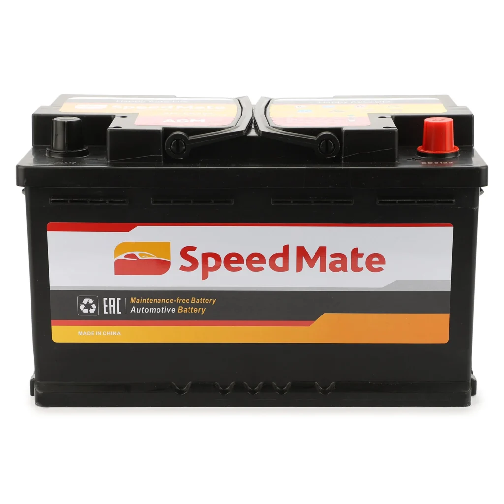 Аккумулятор SpeedMate AGM ЕК800, 80 А*ч R+, обратная полярность