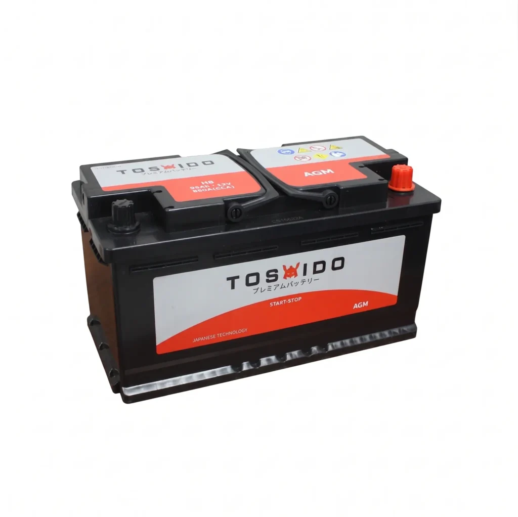 Аккумулятор TOSHIDO AGM H8 - 95Ah, обратная полярность